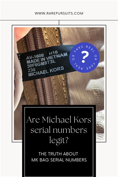 look up michael kors serial number|michael kors style number 623748706.